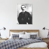 Sir James Matthew Barrie Canvas Afdruk (Insitu (Slaapkamer))