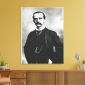 Sir James Matthew Barrie Canvas Afdruk (Insitu (Woonkamer))
