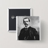 Sir James Matthew Barrie Vierkante Button 5,1 Cm (Voorkant /achterkant)