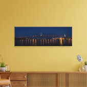 Sir John A. MacDonald Bridge - Halifax, NS Canvas Afdruk (Insitu (Woonkamer))