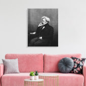 Sir John F.W. Herschel Canvas Afdruk (Insitu (Woonkamer))
