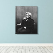 Sir John F.W. Herschel Canvas Afdruk (Insitu (Houten vloer))