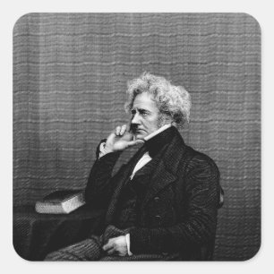 Sir John F.W. Herschel Vierkante Sticker