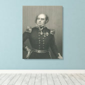 Sir John Franklin Canvas Afdruk (Insitu (Houten vloer))