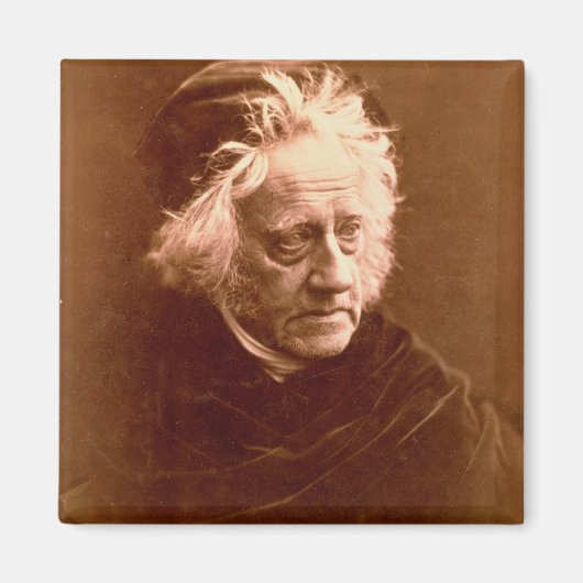 Sir John Frederick William Herschel (1792-1871) 18 Magneet (Voorkant)