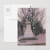 Sir John Gray Monument, O'Connell St., Dublin, Ire Briefkaart (Voorkant / Achterkant)