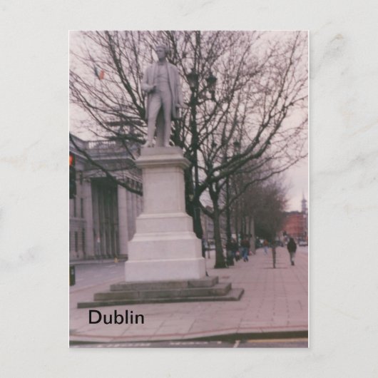 Sir John Gray Monument, O'Connell St., Dublin, Ire Briefkaart (Voorkant)
