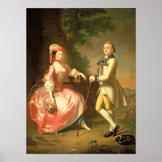 Sir John Pole, 5th Baronet Poster (Voorkant)