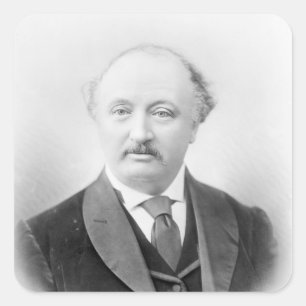 Sir John Stainer Vierkante Sticker