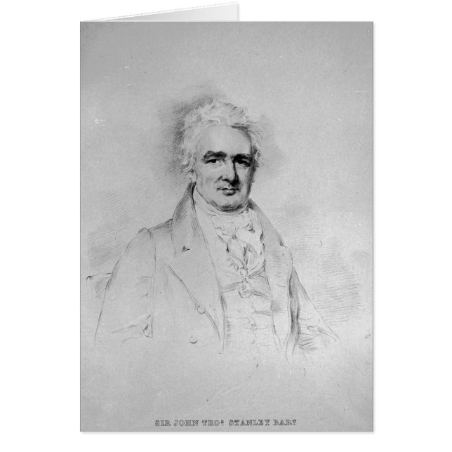 Sir John Thomas Stanley Bart (Voorkant)