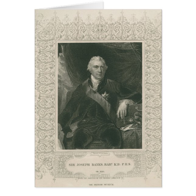 Sir Joseph Banks (Voorkant)