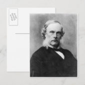Sir Joseph Lister Briefkaart (Voorkant / Achterkant)