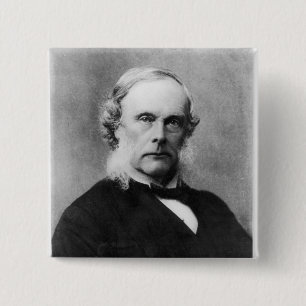 Sir Joseph Lister Vierkante Button 5,1 Cm
