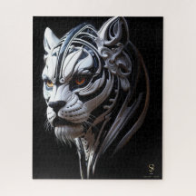 Sir Khan de grimmige blik Puzzel