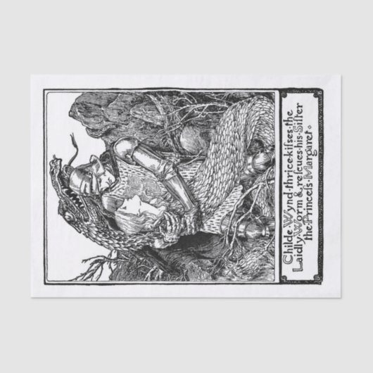 Sir Knight Tissuepapier (Voorkant)