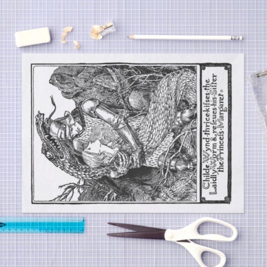 Sir Knight Tissuepapier (Craft)