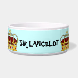SIR LANCELOT DOG BOWL - HET KROTER - ENGELS HERO VOERBAKJE
