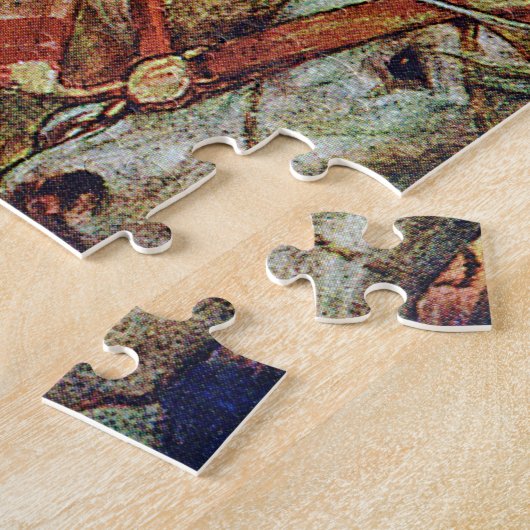 Sir Lancelot en Guinevere door Henry Ford Legpuzzel (Zijkant)