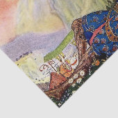 “Sir Lancelot slaapt” door Thomas Mackenzie Tissuepapier (Detail)