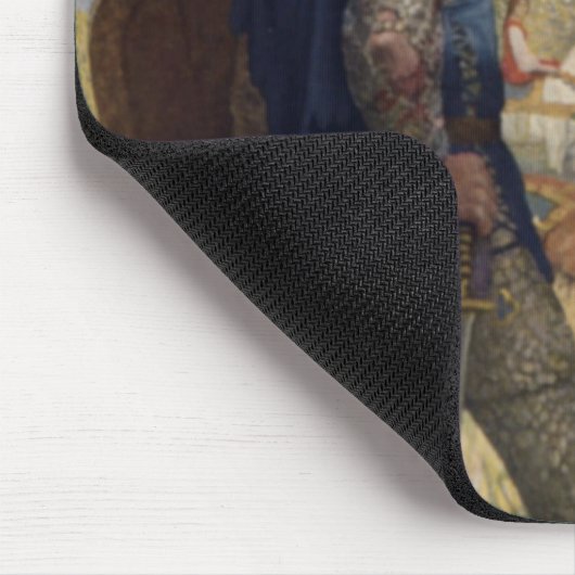 Sir Launcelot du Lake, ridder van de ronde tafel Muismat (Hoek)