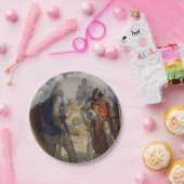 Sir Launcelot du Lake, ridder van de ronde tafel Papieren Bordje (Feest)