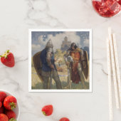 Sir Launcelot du Lake, ridder van de ronde tafel Servet (Insitu)