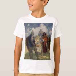 Sir Launcelot du Lake, ridder van de ronde tafel T-shirt