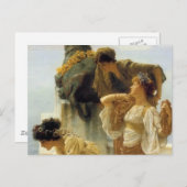 Sir Lawrence Alma-Tadema, een symbool van het taal Briefkaart (Voorkant / Achterkant)