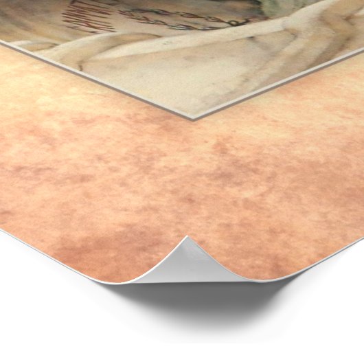 Sir Lawrence Alma-Tadema - Sappho en Alcaeus Poster (Hoek)