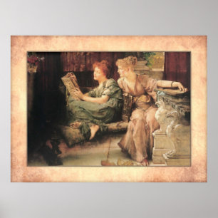 Sir Lawrence Alma-Tadema - Vergelijkingen Poster