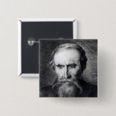 Sir Leslie Stephen, 1889 Vierkante Button 5,1 Cm (Voorkant /achterkant)