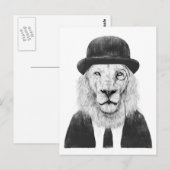 Sir lion briefkaart (Voorkant / Achterkant)
