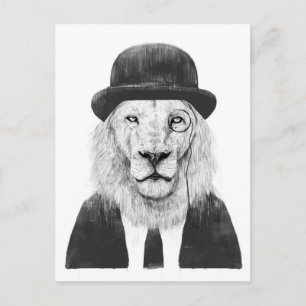 Sir lion briefkaart