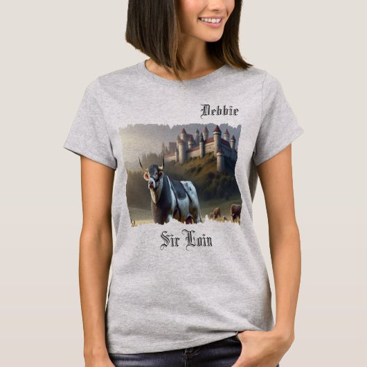 Sir Loin T-shirt voor dames (Voorkant)