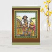 Sir Marhaus wenskaart Kaart (Gele Bloem)