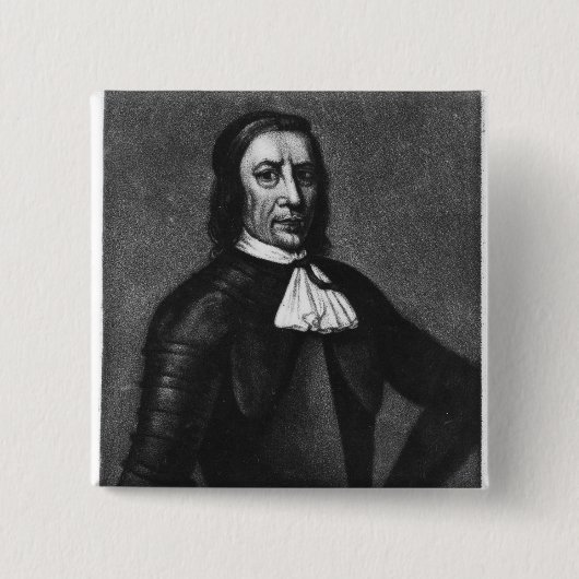 Sir Marmaduke Langdale Vierkante Button 5,1 Cm (Voorkant)