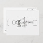 Sir Mathew Cartwright Briefkaart (Voorkant / Achterkant)