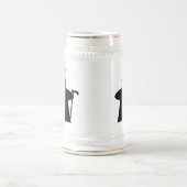 Sir Meeple dapper gamer stein Bierpul (Center)