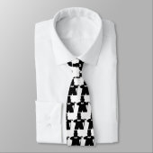 Sir Meeple gamer groomsman stropdas (Gebonden)