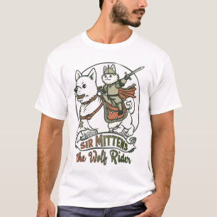 Sir Mittens de Wolf Rider T-shirt