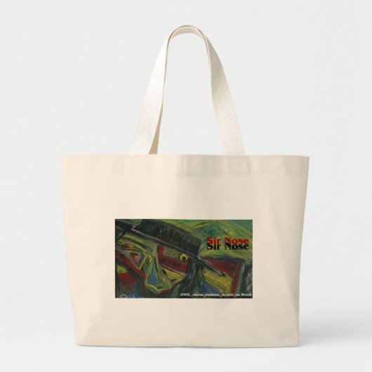 sir neus grote tote bag (Voorkant)