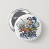 Sir Obamalot Obama 2008 Gear Ronde Button 5,7 Cm (Voorkant /achterkant)