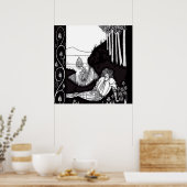 “Sir Palamede de Saraceen” door Aubrey Beardsley Poster (Keuken)