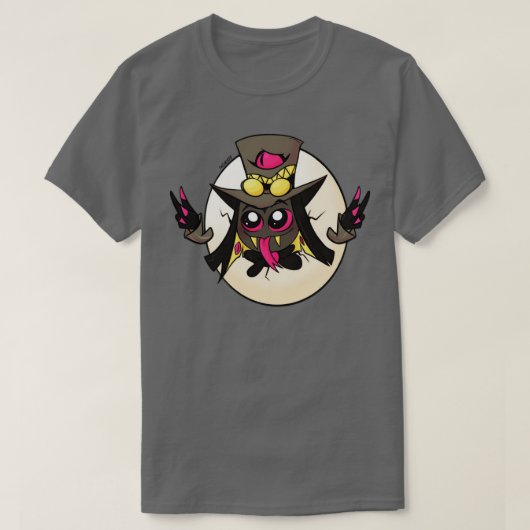 Sir Pentious Egg boy Hazbin hotel fanart by anshie T-shirt (Design voorkant)