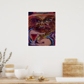 Sir Percy Purrkins Poster (Keuken)