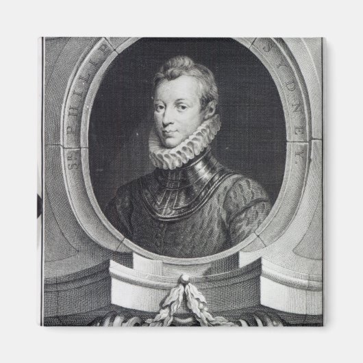 Sir Philip Sidney Magneet (Voorkant)