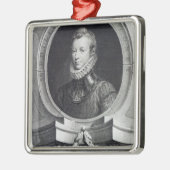 Sir Philip Sidney Metalen Ornament (Links)