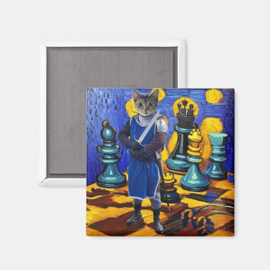 Sir Purrheris Magneet (Voorkant / Achterkant)