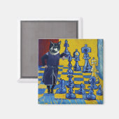 Sir Purrwain Magneet (Voorkant / Achterkant)