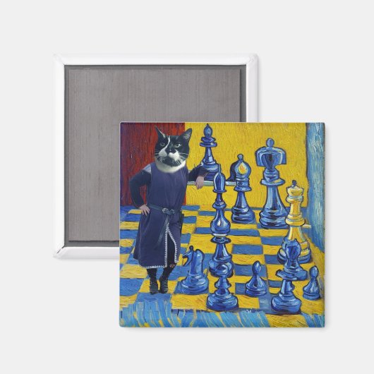 Sir Purrwain Magneet (Voorkant / Achterkant)